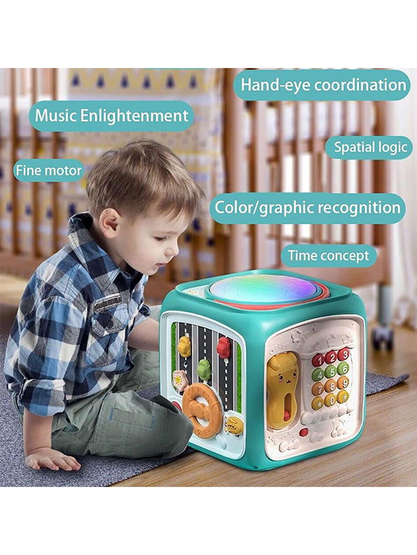 Multi-Function Learning Games Toy For Kids - Green (NX-Ag-24) - Toyloft