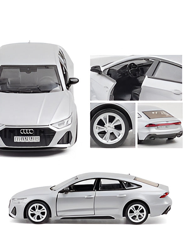 Audi A7 1:24 Scale Diecast Metal Model Car – Grey (MD-N-24)