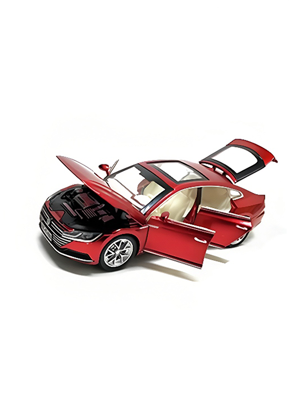 CC 1:32 Diecast Scale Model Alloy Metal Pull Back Toy Car For Kids - Red - Toyloft