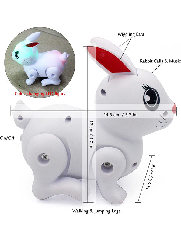 Jumping Hopping Rabbit Toy for Kids (L-32) - Toyloft