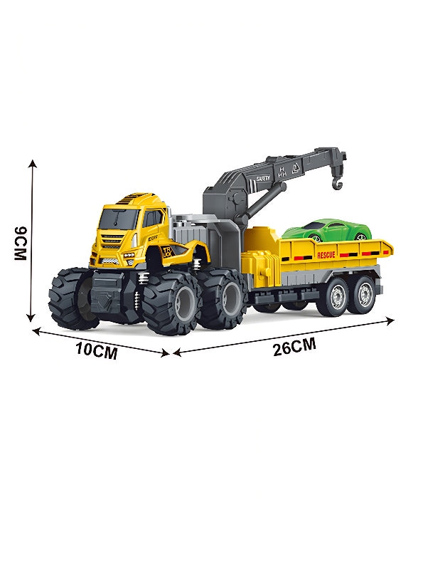 4 x 4 Wheels Friction City Toy Truck (L-J-97) - Toyloft