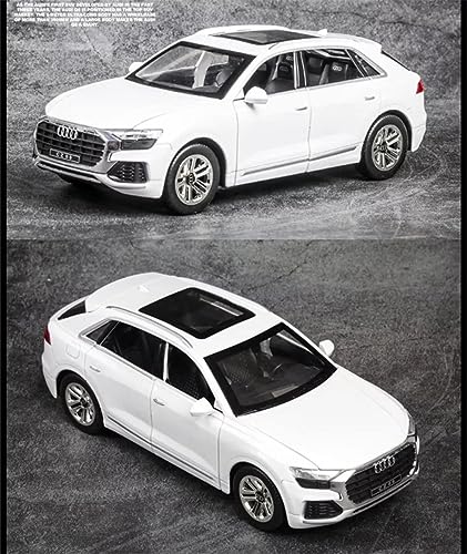 Audi Q8 Metal Road Racing Car Openable Doors Diecast Car - Medium Size - Toyloft