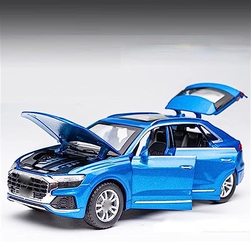 Audi Q8 Metal Road Racing Car Openable Doors Diecast Car - Medium Size - Toyloft