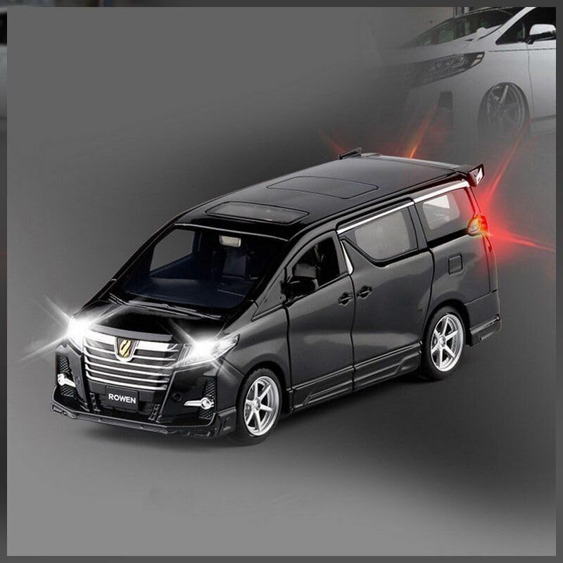 Toyota Alphard Vehicle Diecast Car Model Open Doors Car - Big Size - Toyloft