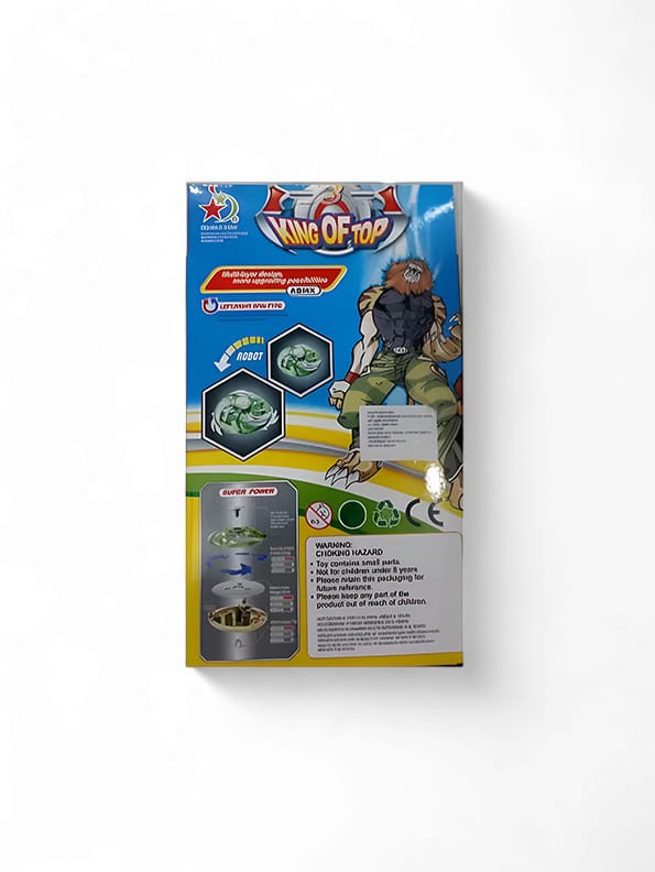 King of Top Beyblade 5D Spinning Top Toy For Kids - Blue (L-109) - Toyloft