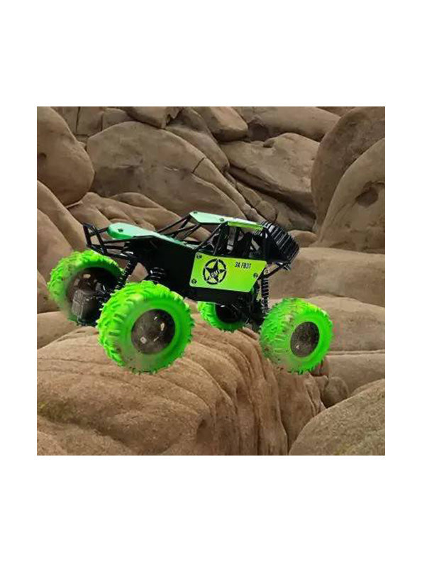 High Speed Remote Control Stunt Car - Green (L-183) - Toyloft