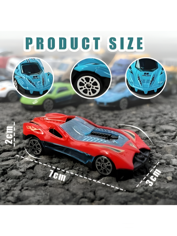 6-Piece Metal Toy Car Set TV6652.