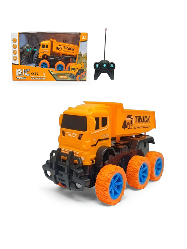 6-Wheel RC Dump Truck Toy – 2.4GHz Remote Control Construction Vehicle TV4530.