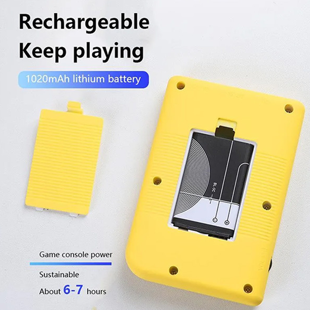 Retro Pocket Handheld Game Console 400 Games - Pink (NX.L-2) - Toyloft