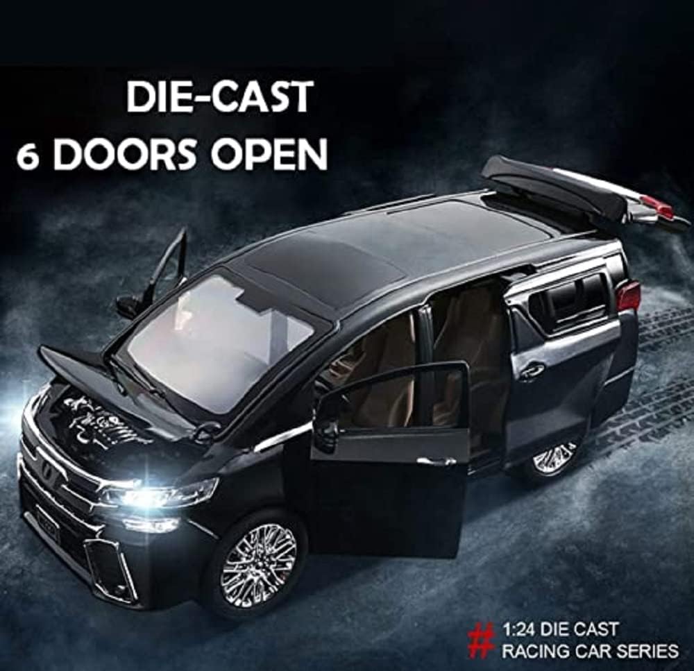 Toyota Alphard Vehicle Diecast Car Model Open Doors Car - Big Size - Toyloft