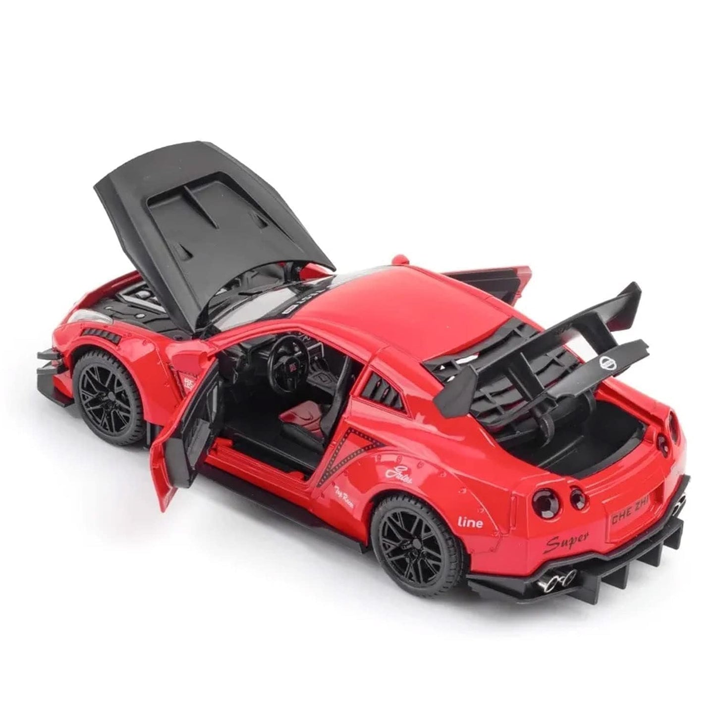 Nissan GTR R35 Road Speed Car Metal Diecast Model Car - Big Size - Toyloft