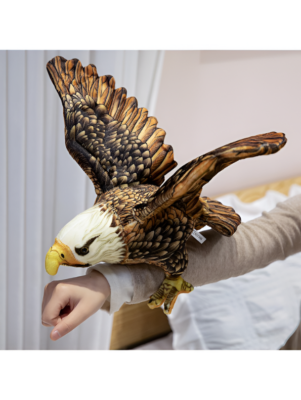 65cm Bald Eagle Stuffed Animal – Large Realistic Eagle Plush ST14990.