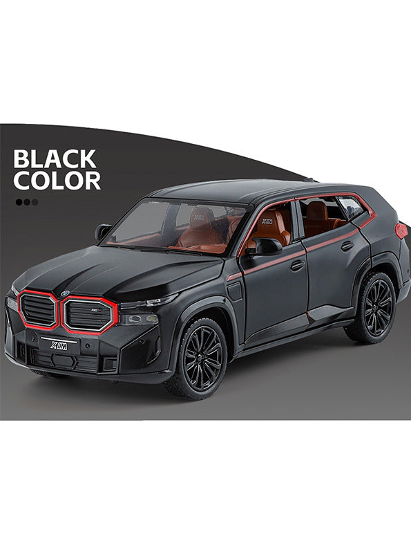 BWM XM Diecast Car Metal - Matte Black - Scale 1:24 (NX-AG-24) - Toyloft