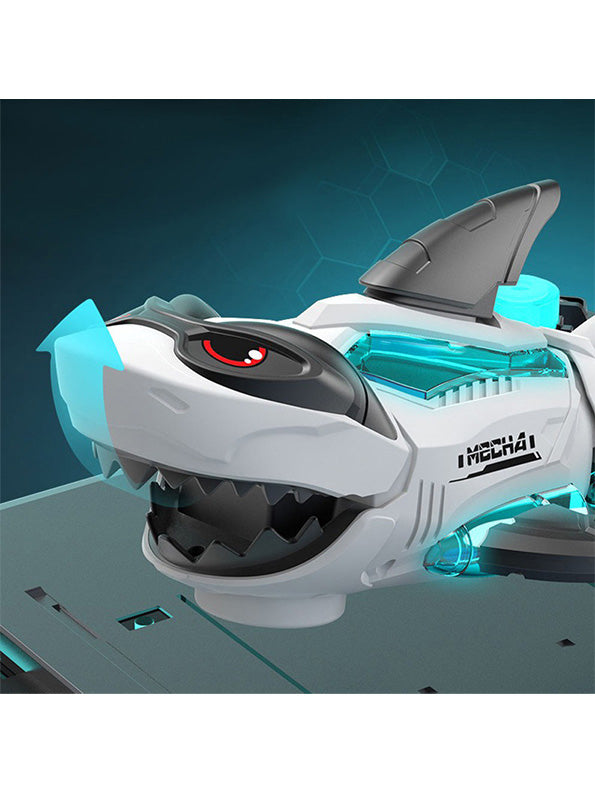 Futuristic Shark Toy For Kids - Music & Lights - Moving Fin & Tail - Toyloft