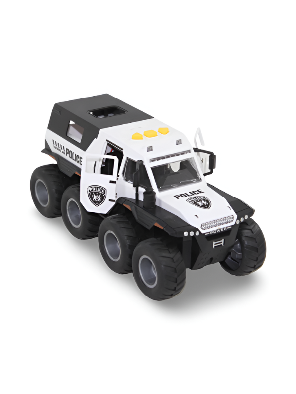 8-Wheel RC Police Monster Truck – High-Speed Off-Road Remote Control SUV TV4524.