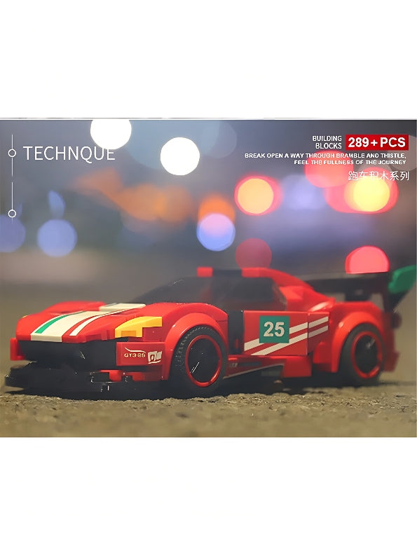 Lego Red Sports Racing Car Toy For Kids (NX-AG-24) - Toyloft