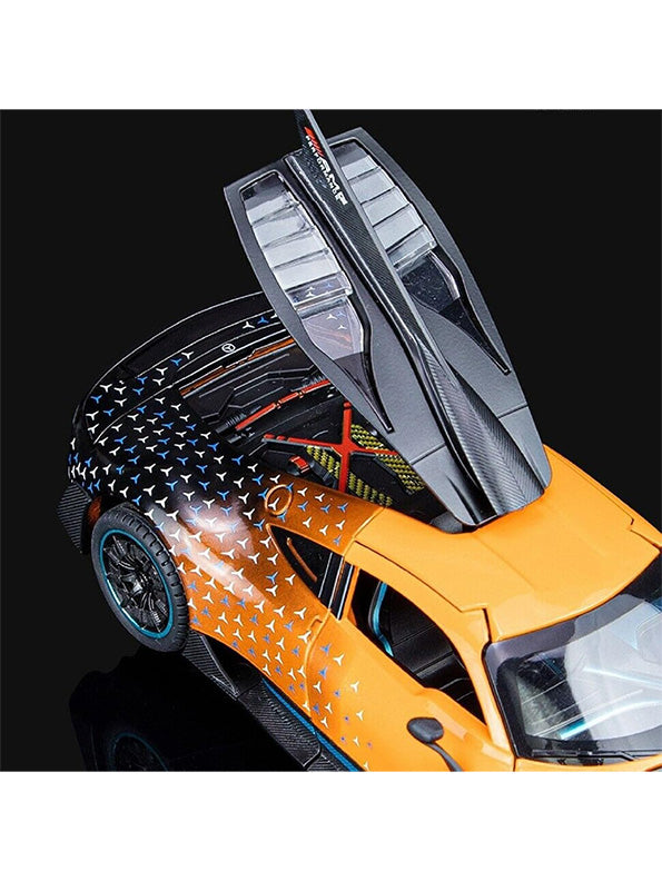 Mercedes-AMG One Model Metal Diecast Car Scale 1:24 - Orange (TV-S-24) - Toyloft