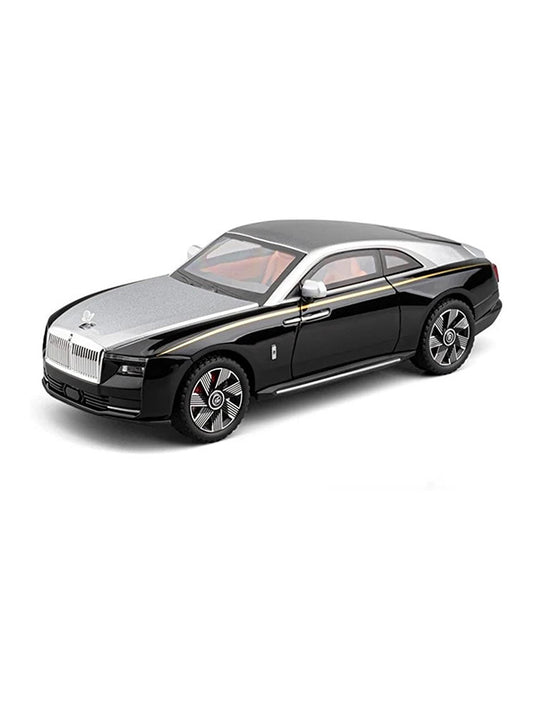 Rolls Royce Ghost Coupe Model Diecast Car Scale 1:24-Silver (TM-AG-24) - Toyloft