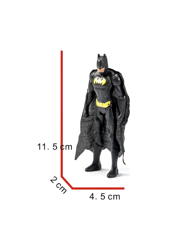 5-Piece Superhero Action Figure Set for Boys and Girls – Movable Joint Hero Toys with Accessories – 3+ Ages Kids Imaginative Play Set – Earth Protector Team Figures TV799