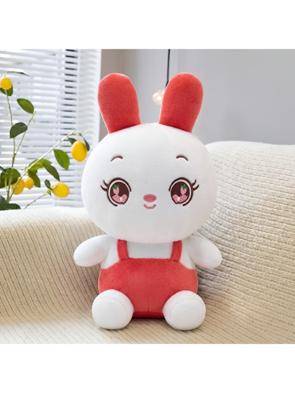 Bunny Plush Toy for Toddlers – Adorable 7" Premium Soft Stuffed Animal Rabbit in Pink Outfits Perfect Gift for Toddlers and Kids ST16518