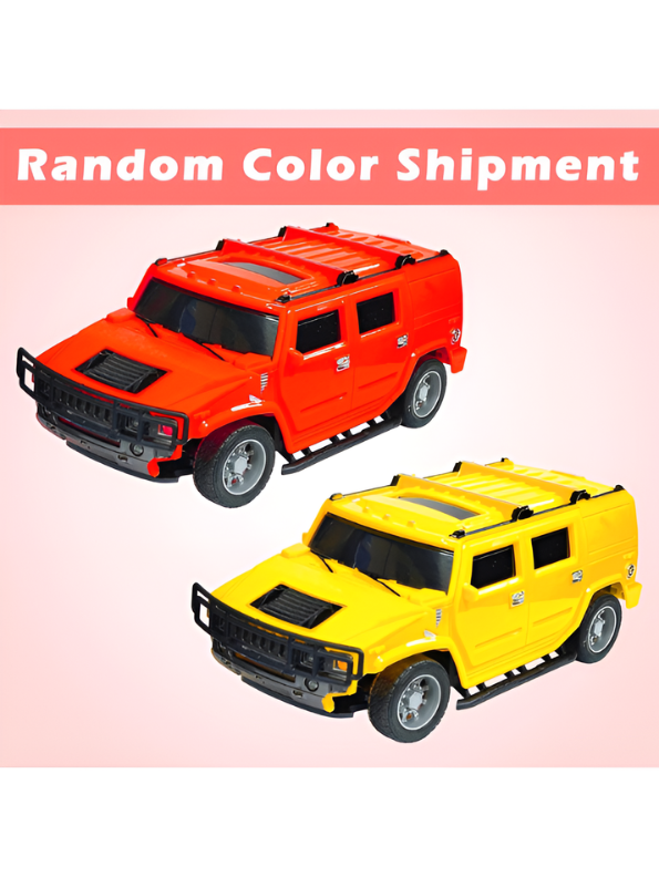 Orange RC Off-Road SUV Toy with Remote Control Steering Wheel, 1:16 Scale Electric Monster Truck for Kids, Durable All-Terrain Radio Controlled Vehicle Gift for Boys & Girls TV6851