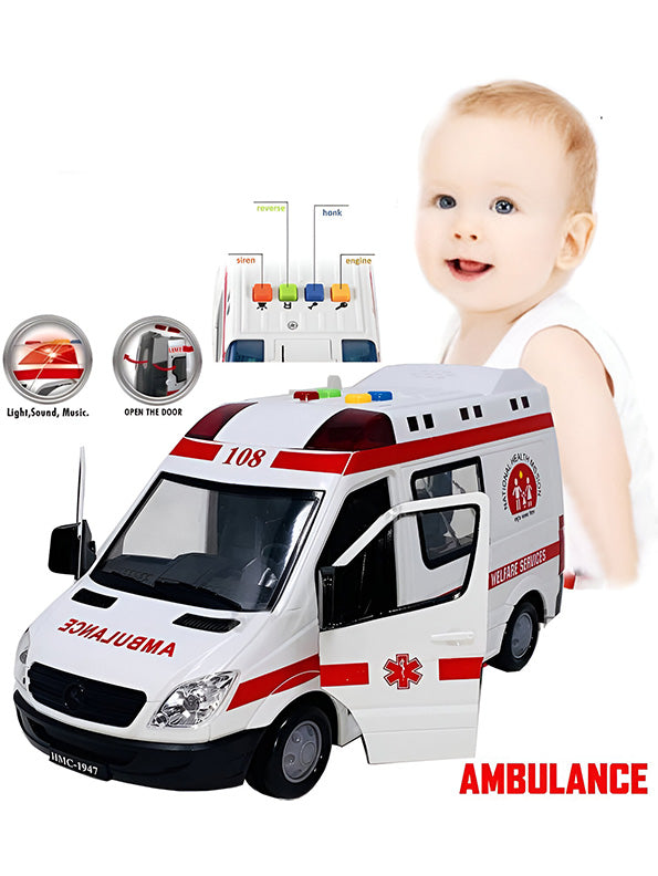 Ambulance Van Toy For Kids - (MS-O-24) - Toyloft