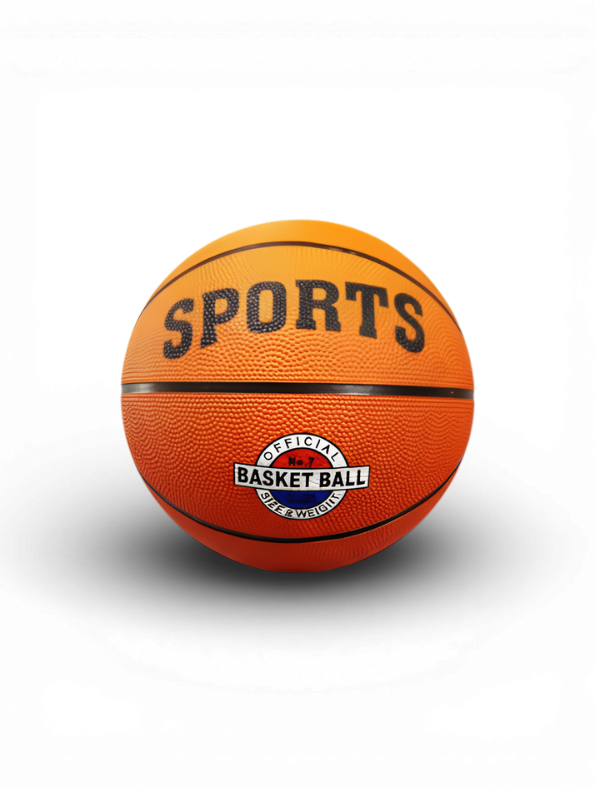 Lightweight Rubber Basketball for Kids Easy-Grip Small Sports Ball for Boys and Girls LMI8047