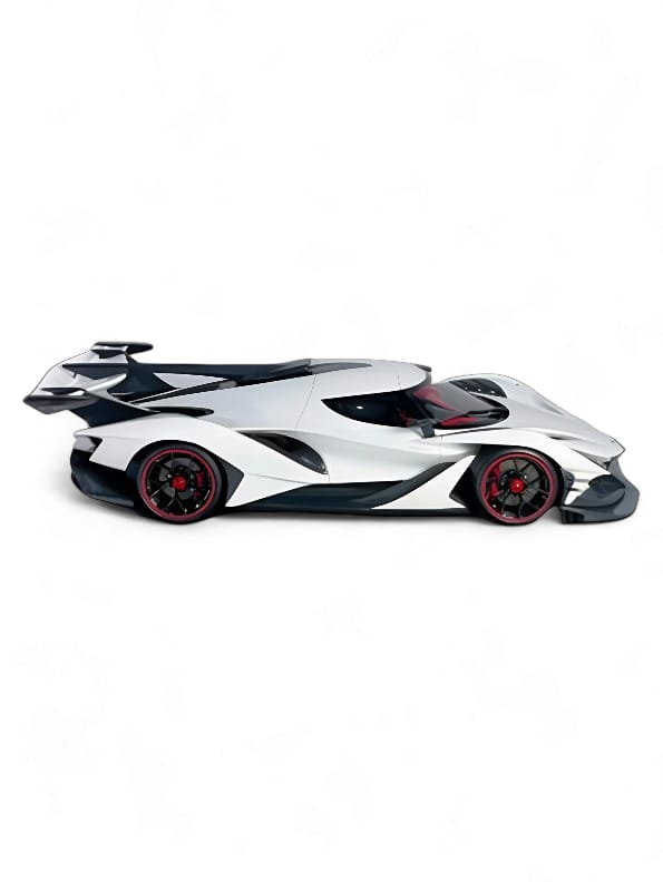 Apollo Intensa Emozione Metal Model Diecast Car - Scale 1:24 White (S) - Toyloft