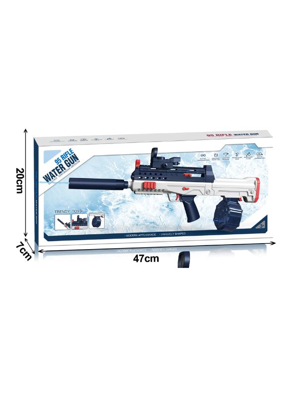 AquaForce 32 - Electric Water Gun, Automatic Full Auto Squirt Gun with Large Capacity, Shoots up to 32 FT