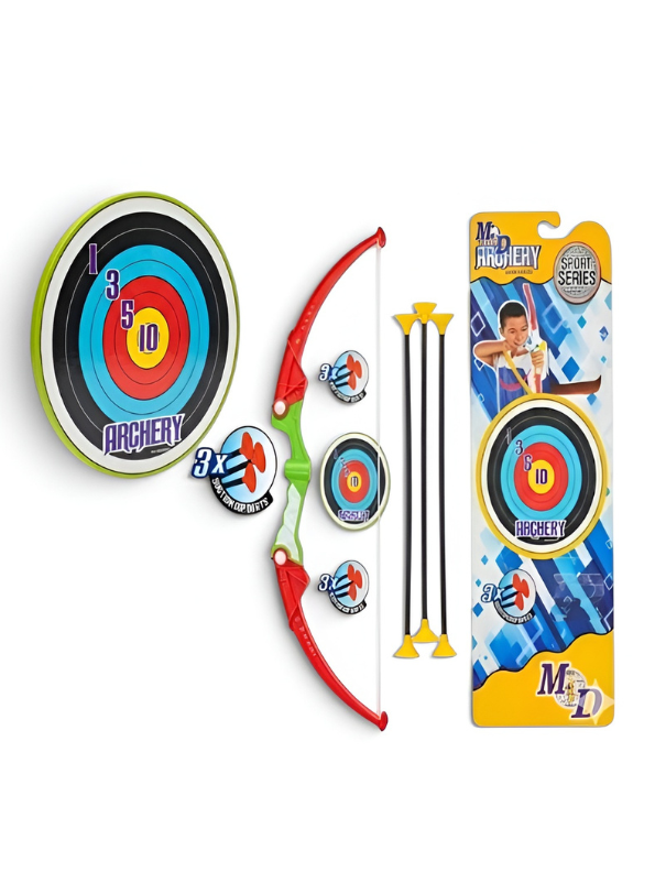 Archery Bow and Arrow Toy Set with Target Board TV3281.