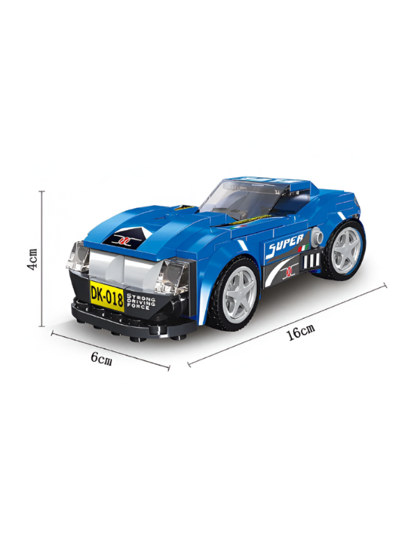 Architect Multificence Building Blocks Set – DIY Educational Toys for Kids & Teens 208+PCS | Cars, Planes, Trucks & Creativity Bricks Blue TV5574.