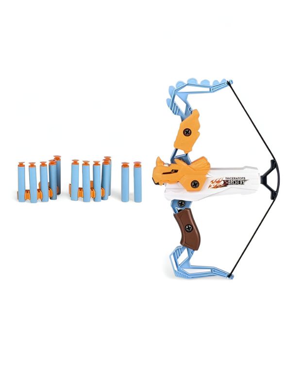 ArrowMaster – Kids Archery Set with 20 Suction Cup Arrows & Soft Bullets | Safe Bow & Arrow Toy Gift for Boys & Girls LMI14409.