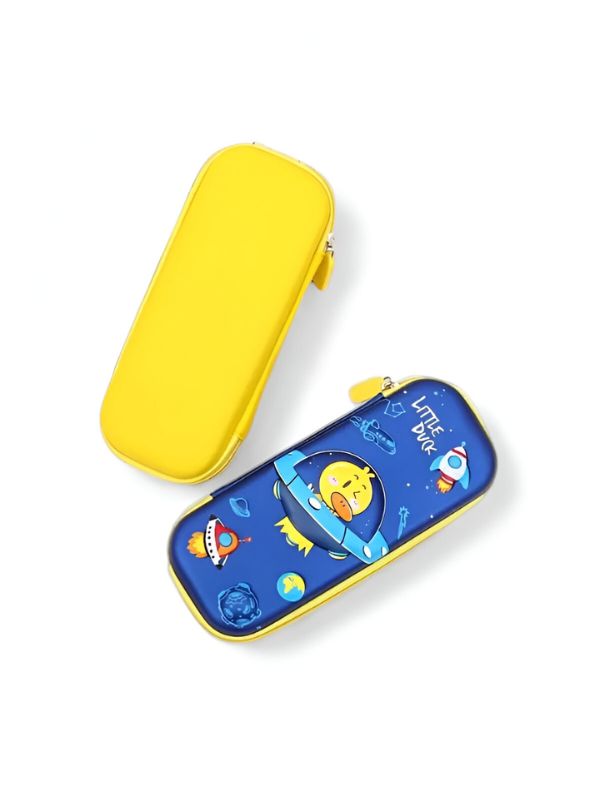 AstroDuck – Space Duck Astronaut Pouch for Kids | Single Chain Rocket & Planets Theme NOV3157.