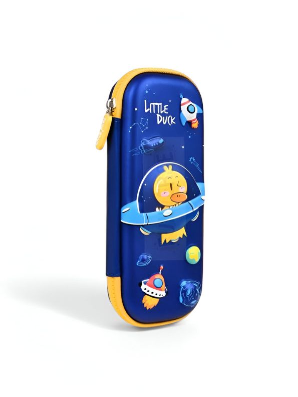 AstroDuck – Space Duck Astronaut Pouch for Kids | Single Chain Rocket & Planets Theme NOV3157.