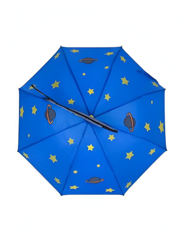 AstroRocket Kids Umbrella - Fun Space, Rocket & Star Theme Rain Gear for Children NOV6219.