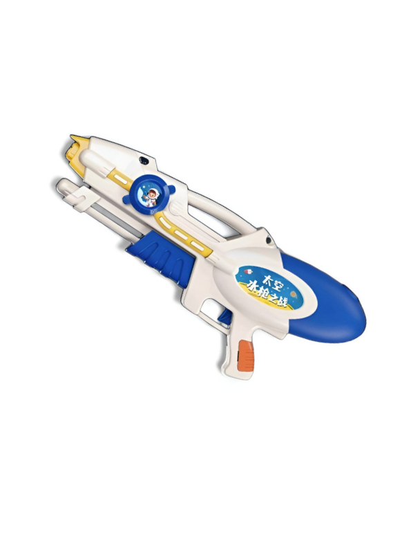 Astronaut Space Adventure Water Gun Toy – High-Pressure Squirt Gun Toy Orange LMI14358.