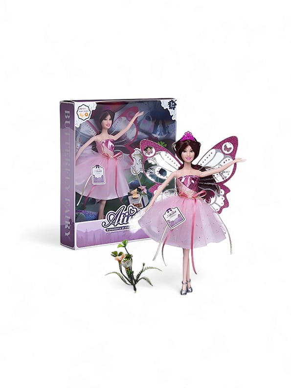 Atinil Princess Doll Set Purple Beautiful Barbie