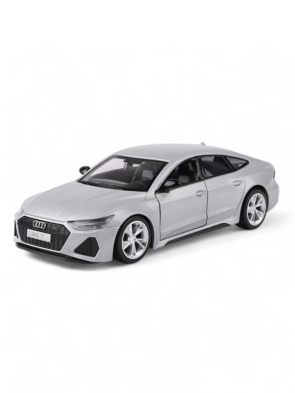 Audi A7 1:24 Scale Diecast Metal Model Car – Grey (MD-N-24)