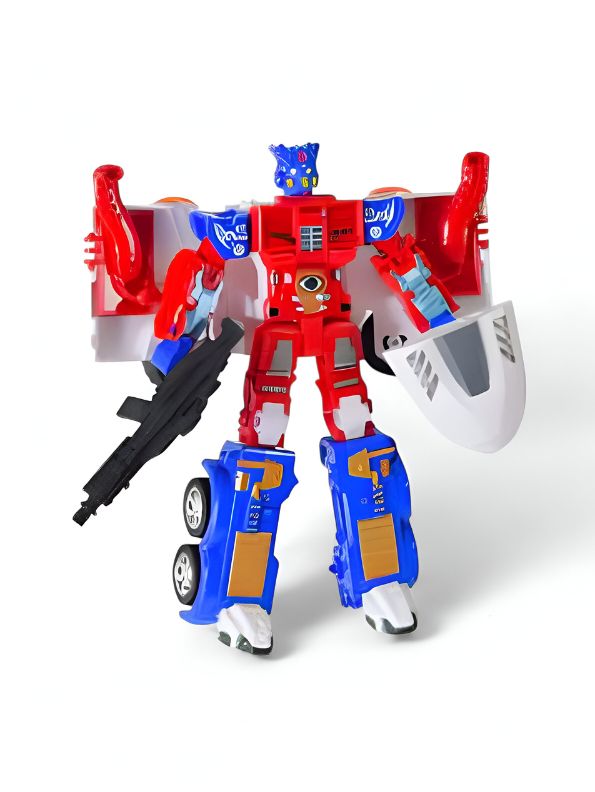 AutoShift X – Transforming Robot to Car Toy | 2-in-1 Automatic Conversion Vehicle for Kids LMI15059.