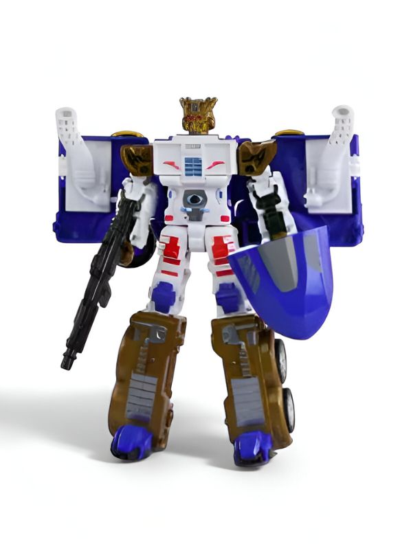 Blue - AutoShift X – Transforming Robot to Car Toy | 2-in-1 Automatic Conversion Vehicle for Kids LMI15059.