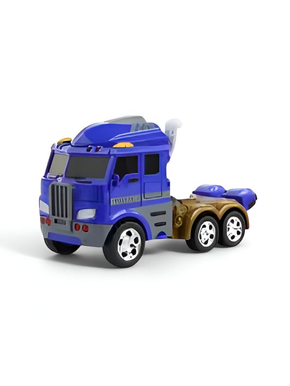 Blue - AutoShift X – Transforming Robot to Car Toy | 2-in-1 Automatic Conversion Vehicle for Kids LMI15059.