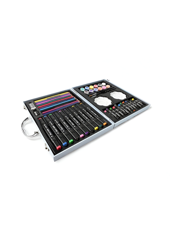 Avengers 50-Piece Art & Coloring Kit | Marvel Superhero Briefcase with Art Supplies | Back to School Gift for Boys NOVHBC-188308.