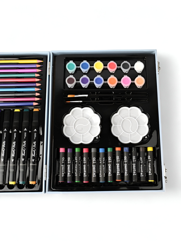 Avengers 50-Piece Art & Coloring Kit | Marvel Superhero Briefcase with Art Supplies | Back to School Gift for Boys NOVHBC-188308.