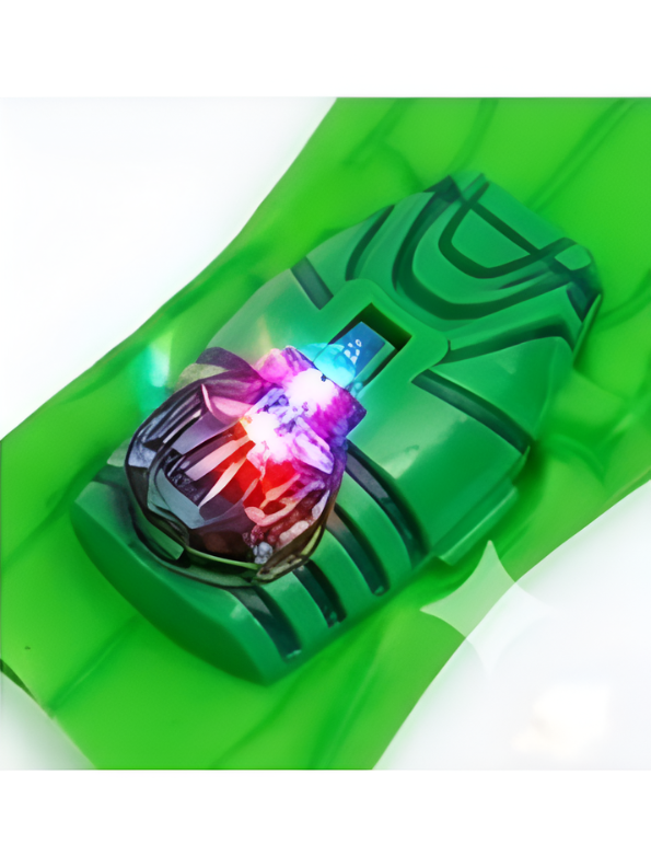 Avengers Hulk Roleplay Set: LED Glowing Mask, Power Glove & Hulk Figure TV4035.