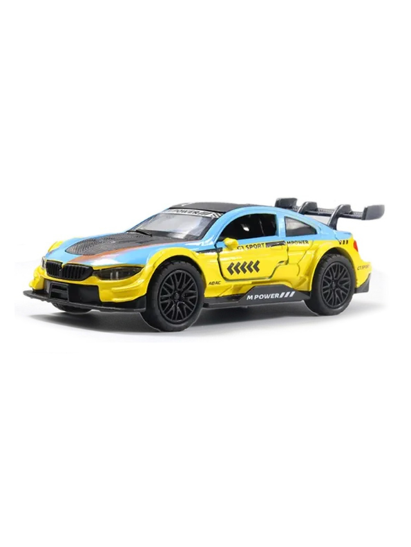BMW M4 Diecast Model Car 1:36 Scale | Alloy Toy Vehicle with Pullback Action | Collector's Gift for Kids & Adults LMI15331.