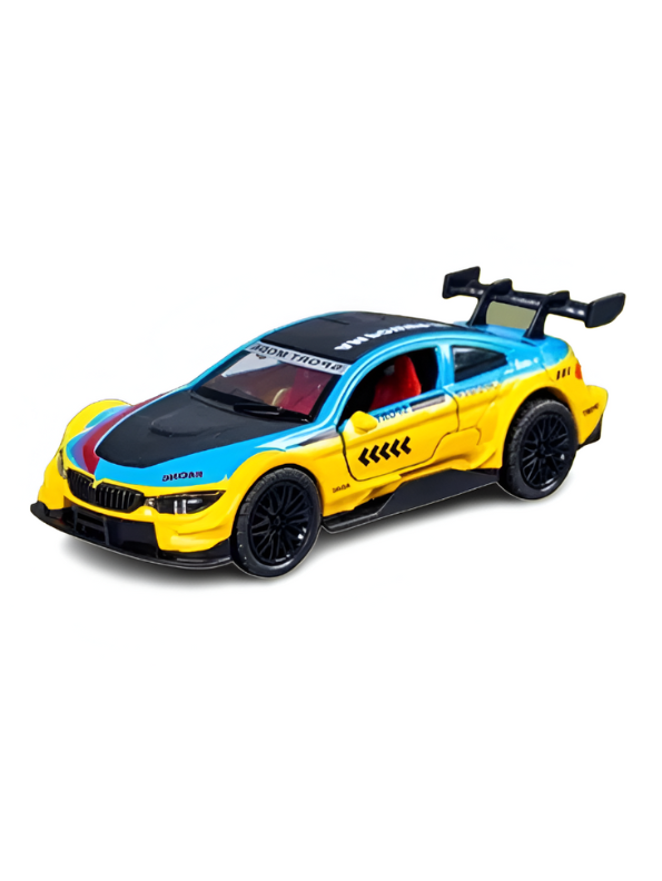 BMW M4 Diecast Model Car 1:36 Scale | Alloy Toy Vehicle with Pullback Action | Collector's Gift for Kids & Adults LMI15331.