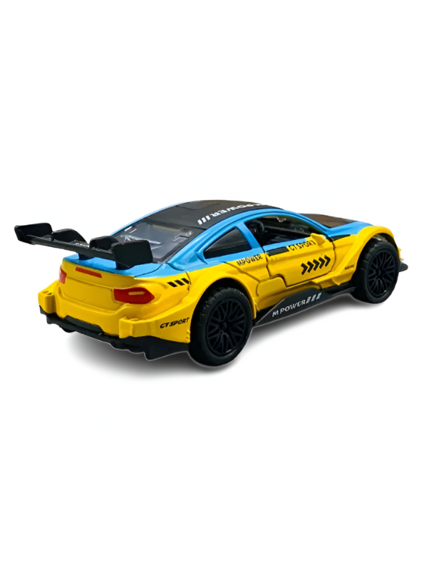 BMW M4 Diecast Model Car 1:36 Scale | Alloy Toy Vehicle with Pullback Action | Collector's Gift for Kids & Adults LMI15331.