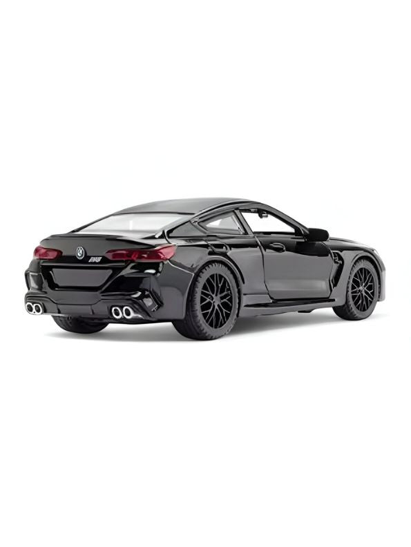 Black - BMW M8 Diecast Car – Fun, Durable & Realistic Metal Toy Vehicle for Boys and Girls – Premium Miniature Car Model Scale 1:32 TZ-OS1564.