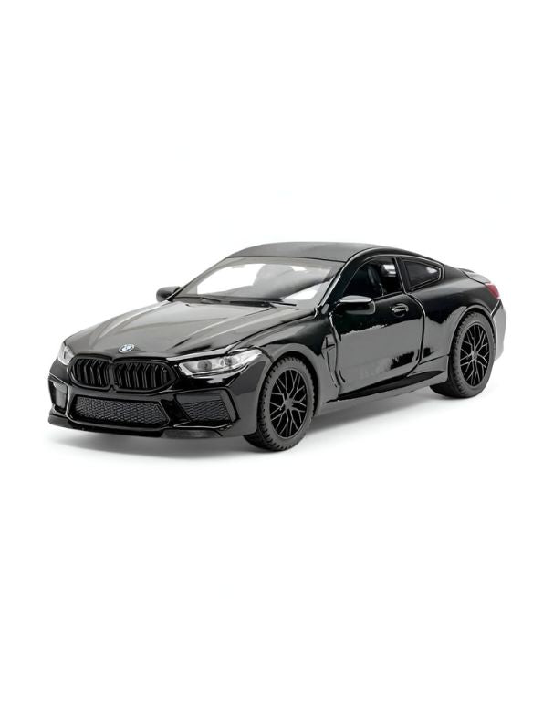 Black - BMW M8 Diecast Car – Fun, Durable & Realistic Metal Toy Vehicle for Boys and Girls – Premium Miniature Car Model Scale 1:32 TZ-OS1564.