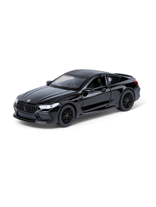 Black - BMW M8 Diecast Car – Fun, Durable & Realistic Metal Toy Vehicle for Boys and Girls – Premium Miniature Car Model Scale 1:32 TZ-OS1564.